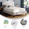 Flash Furniture Cloud Green Tea Cooling Gel 3-Layer Memory Foam 10in. Full Mattress in a Box, Washable Cover CL-MFB3L-10-F-GG - alternate 2